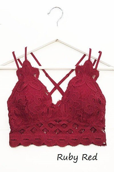 Layla Crochet Lace Bralette